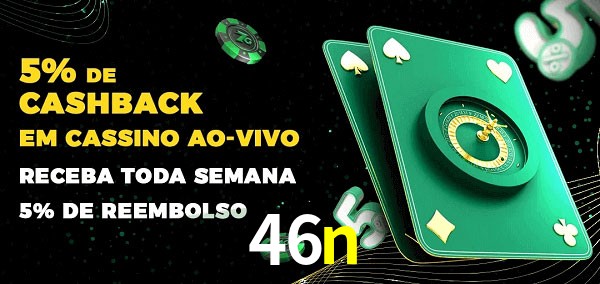 Promoções do cassino ao Vivo 46n
